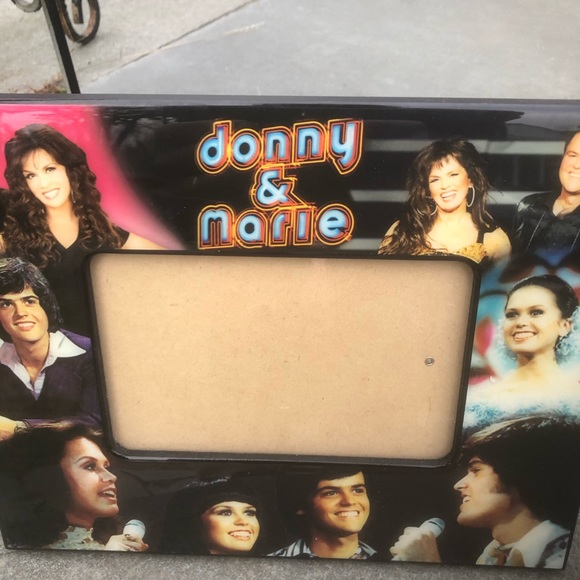 Vintage Donny & Marie Picture Frame - Picture 3 of 7